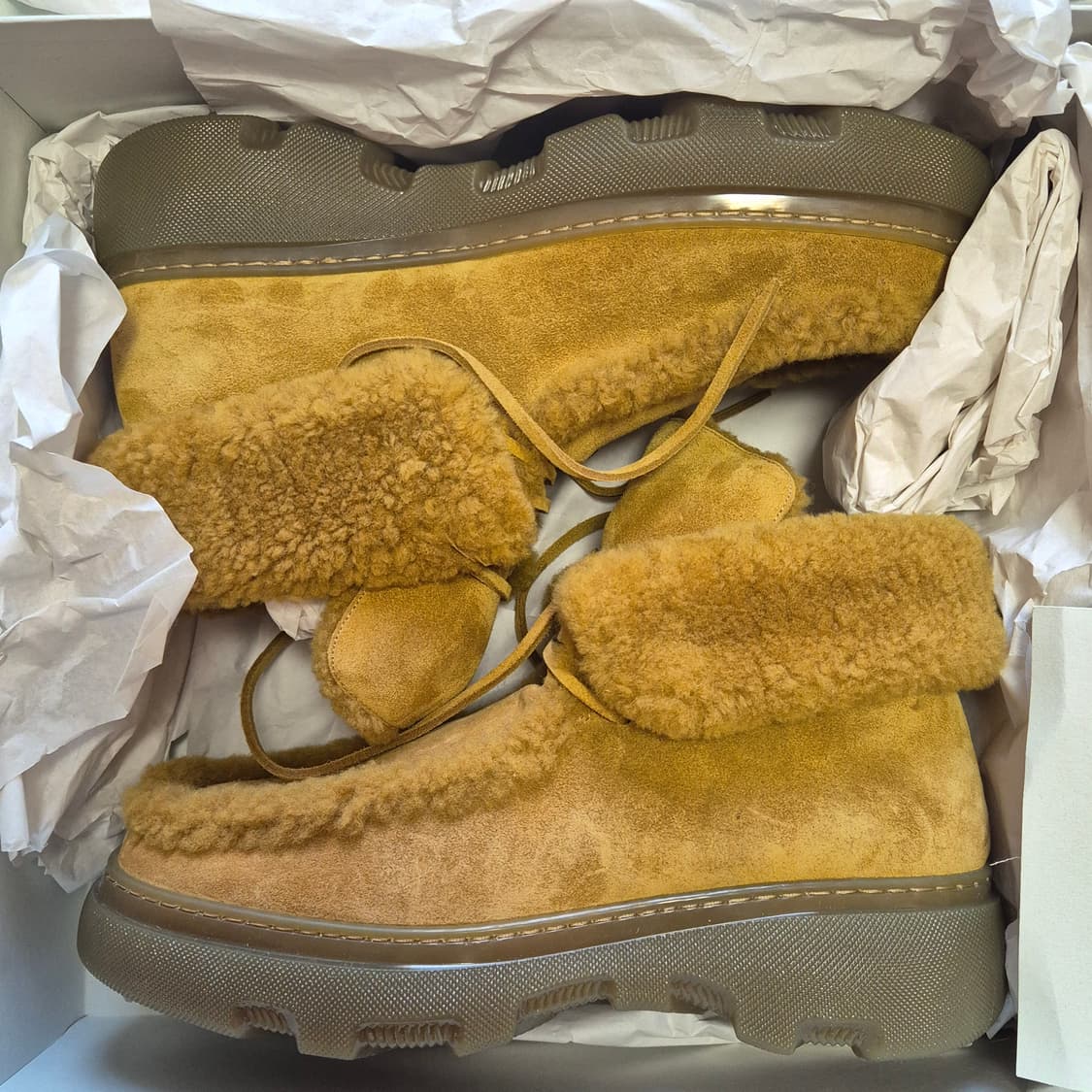 버버리 / 시어링 크리퍼 부츠 / 41 상품이미지3