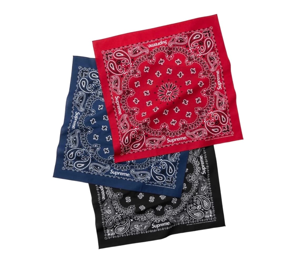 슈프림 반다나 3종 상품이미지1