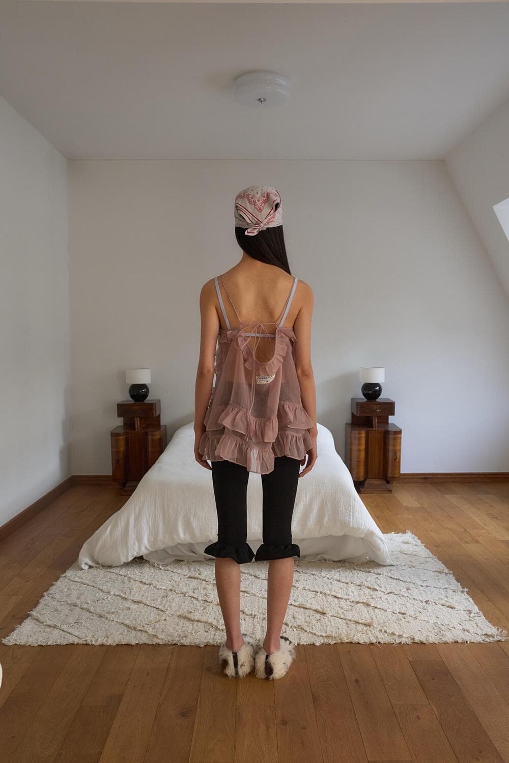 oursaalty 아우어솔티 마가렛프릴 뷔스티에 더스티핑크 상품이미지2