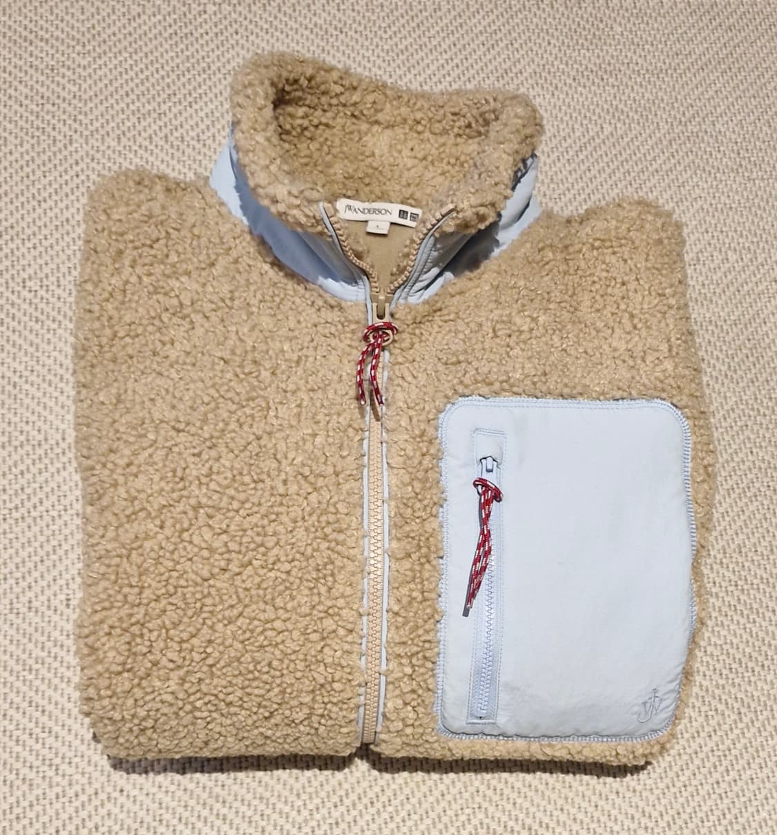 유니클로 X JW앤더슨 보아 후리스 자켓 L  상품이미지3