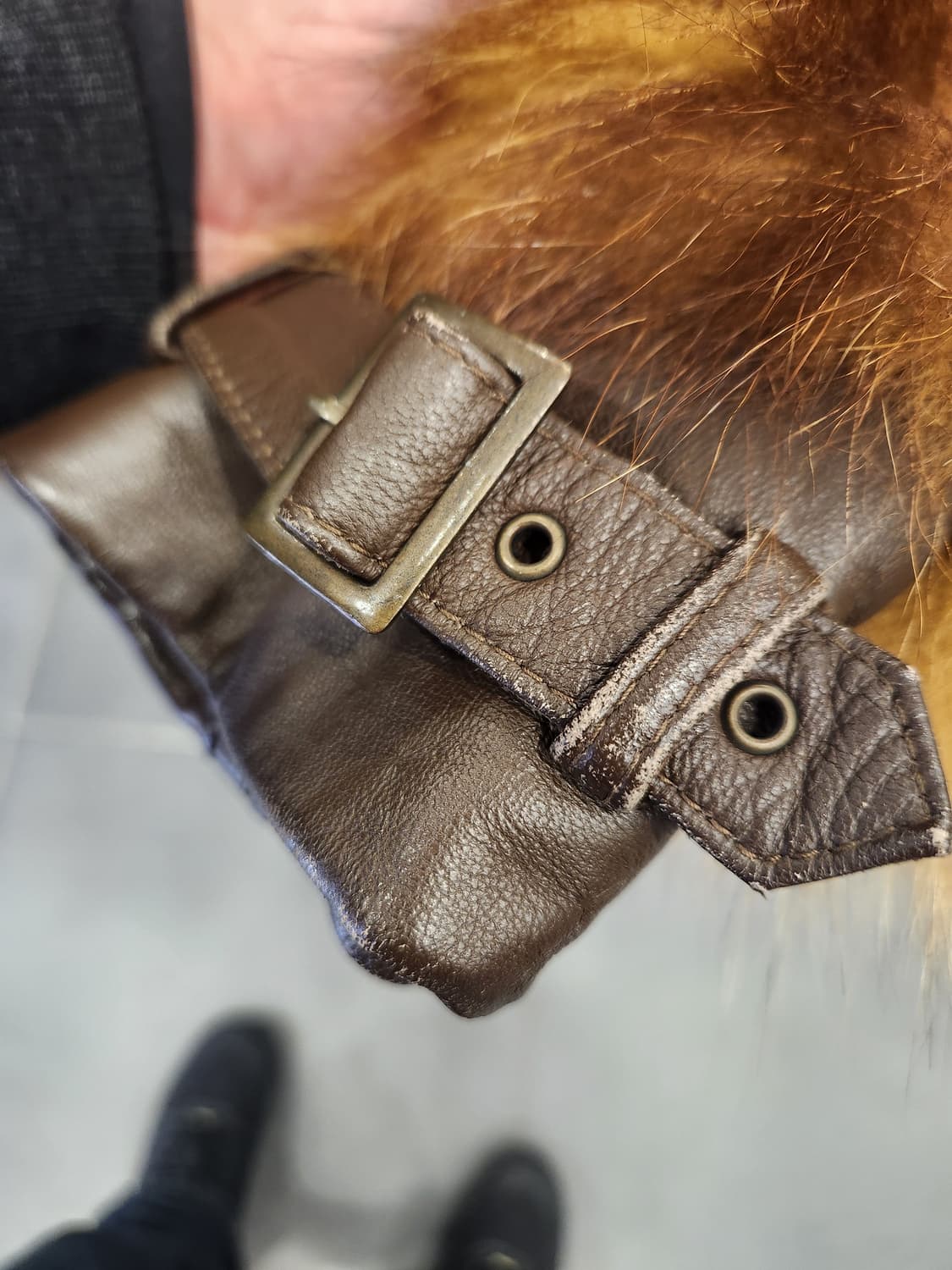 이벌렌 폭스퍼 반코트자켓 상품이미지3