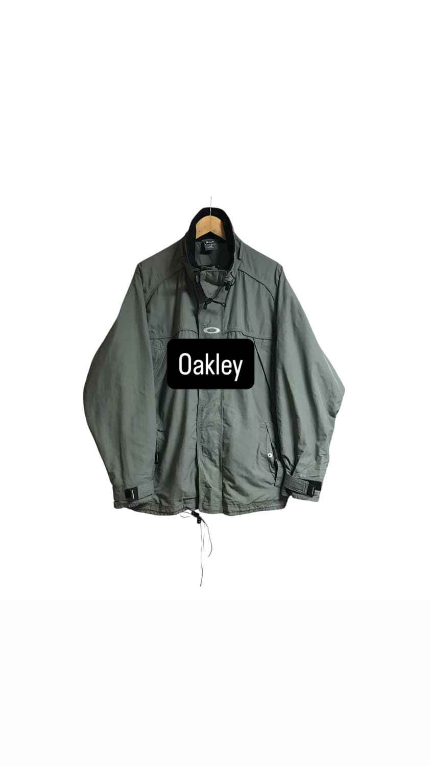 오클리 90s 시드니처로고 카키 자켓 상품이미지1