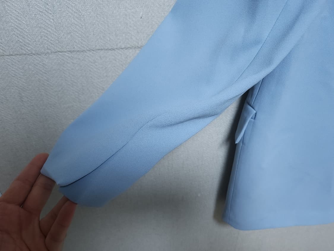자라 버튼 플루이드 블레이저 여성자켓 L 상품이미지8