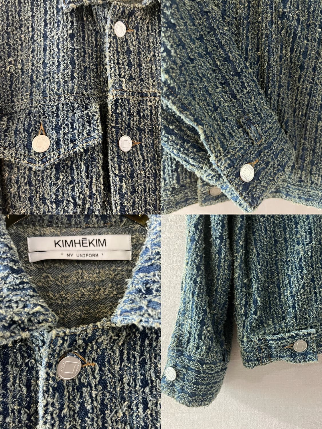 KIMHEKIM 김해김 denim tweed jacket 상품이미지9