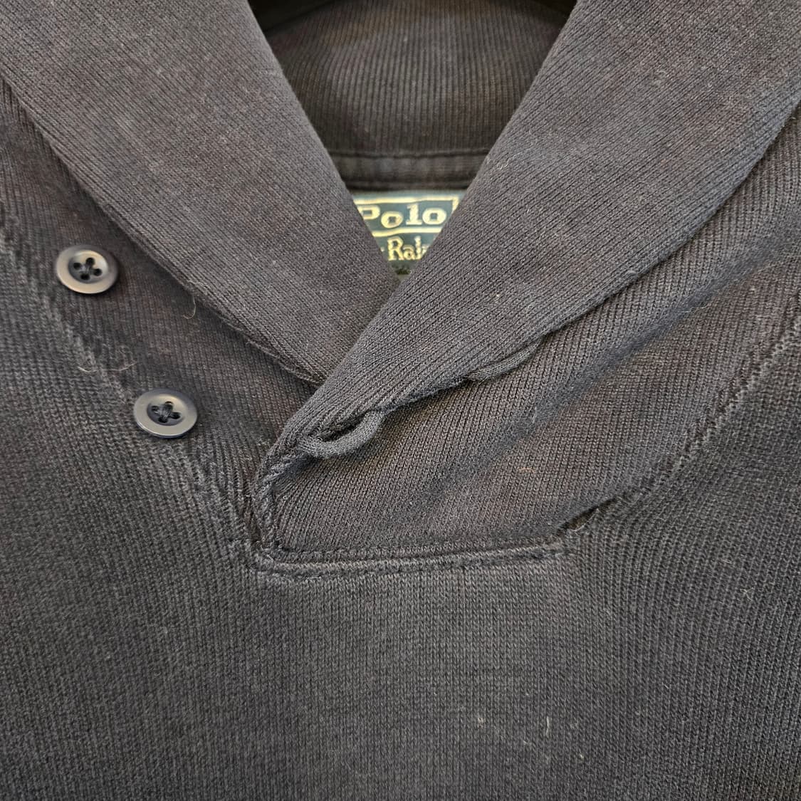 90(S) 폴로 랄프로렌 숄카라 스웨터 상품이미지2