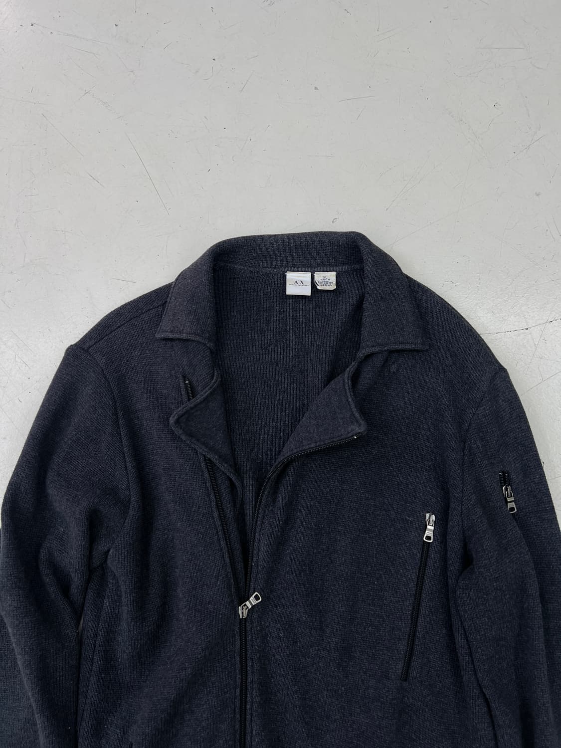 알마니 익스체인지 코튼 라이더 자켓 상품이미지3