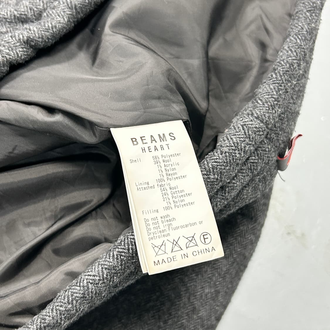 빔즈하트 헤링본 후드 패디드자켓  상품이미지8