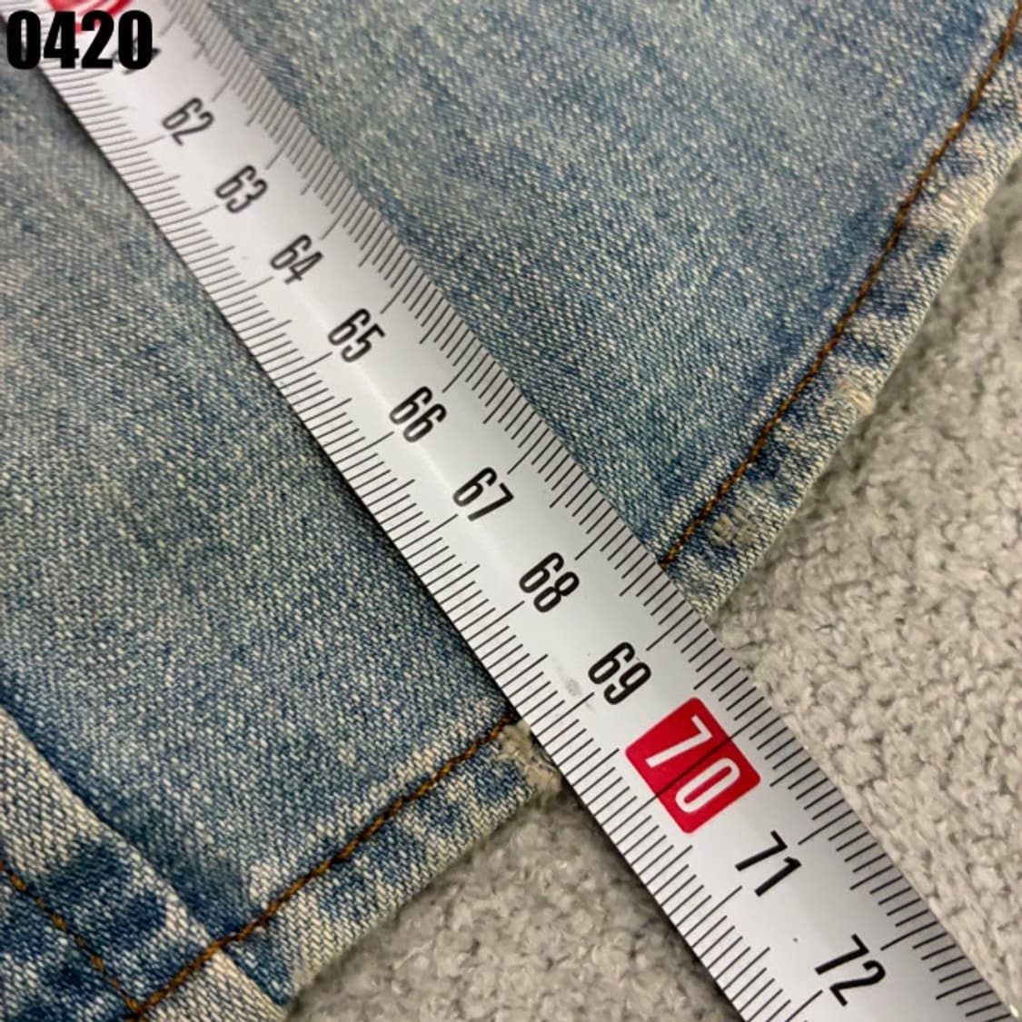 리바이스 데님 웨스턴 셔츠 s 상품이미지5