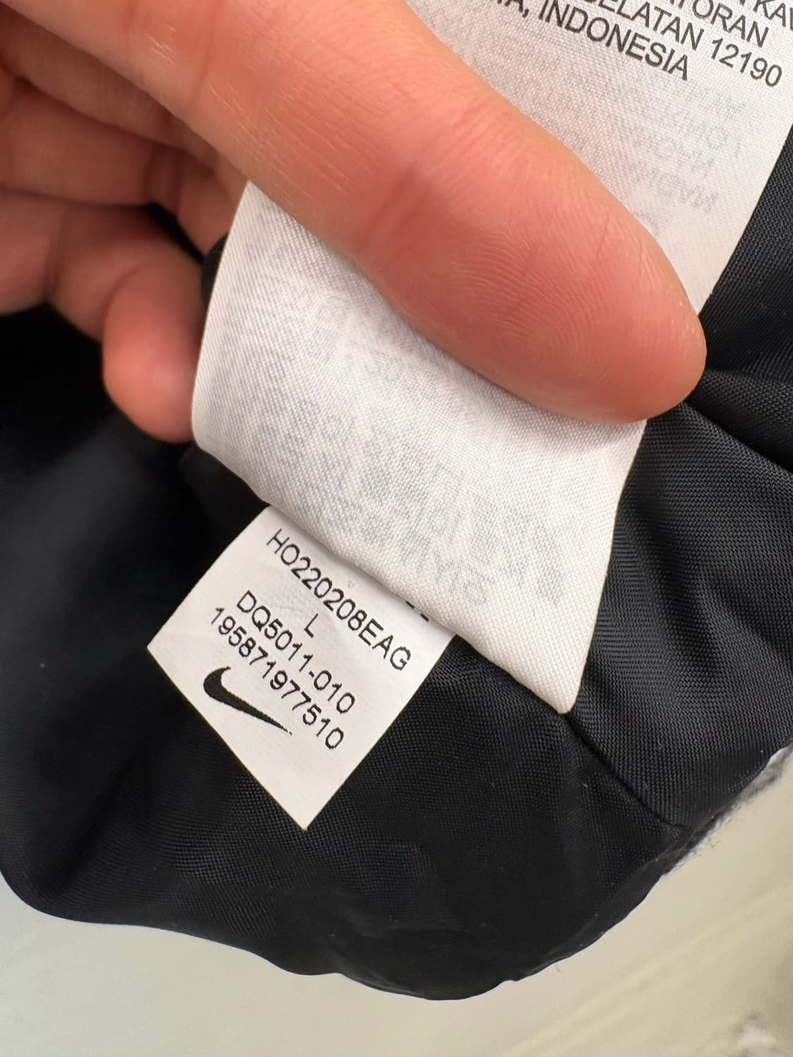 나이키 NSW 어센틱 스우시 바시티 자켓 상품이미지6