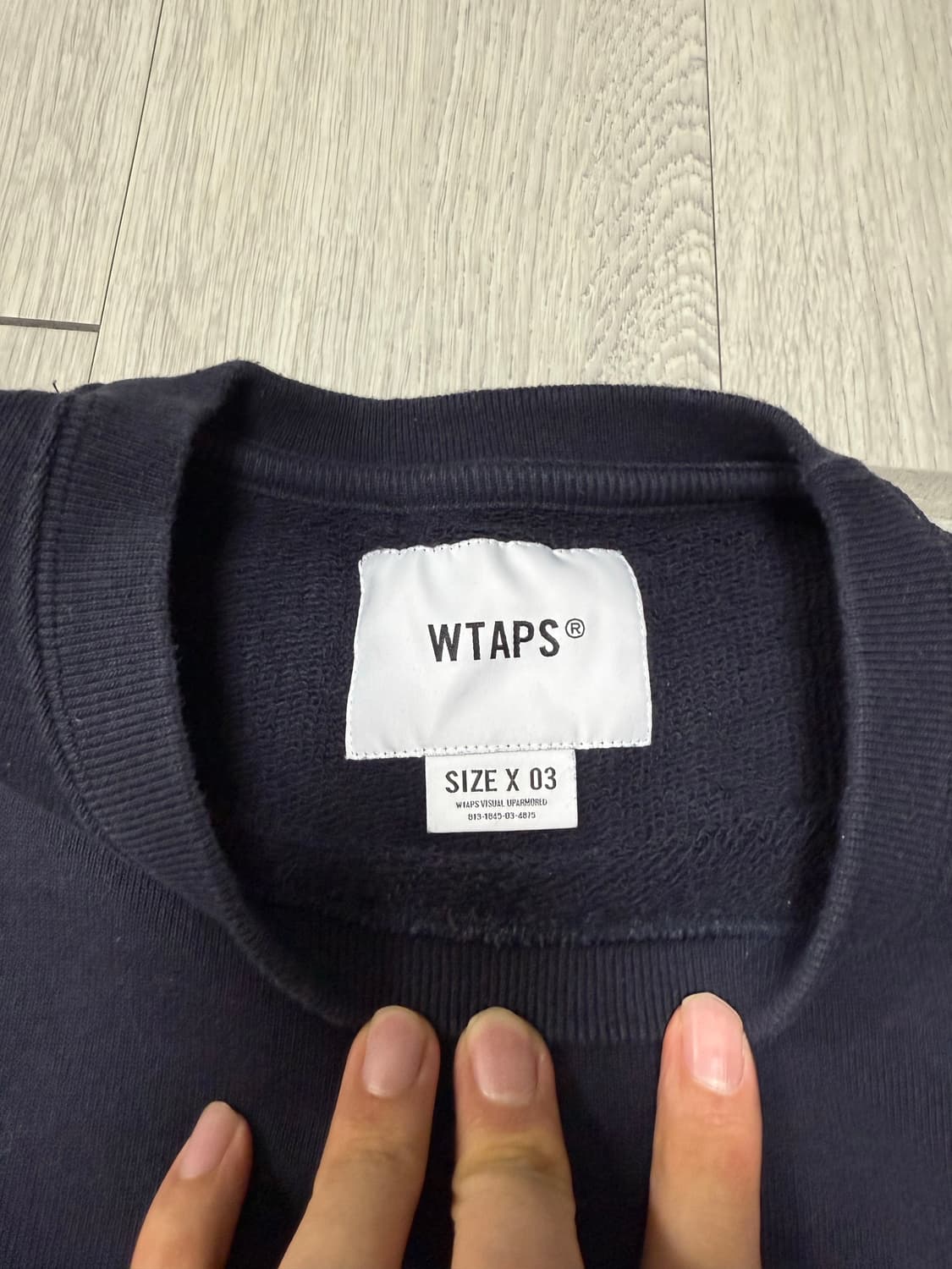 (3)더블탭스 wtaps 23ss 맨투맨 상품이미지2