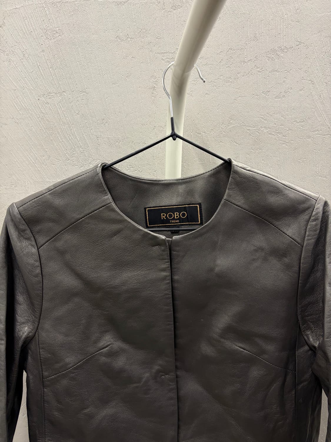 ROBO Trend 여성 가죽 코트 55 상품이미지3