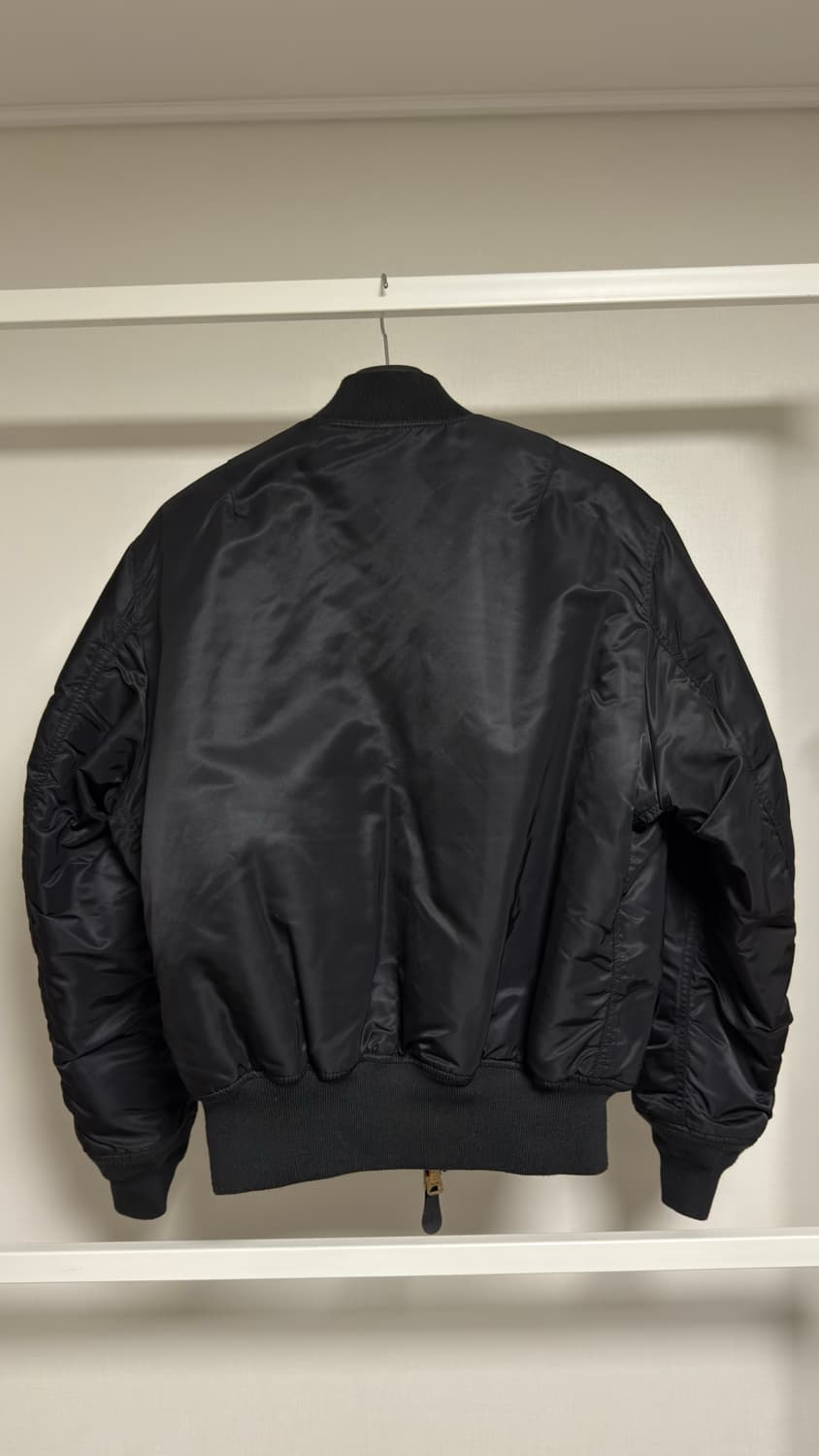 알파인더스트리 ma-1 플라이트 자켓 블랙 L  상품이미지2