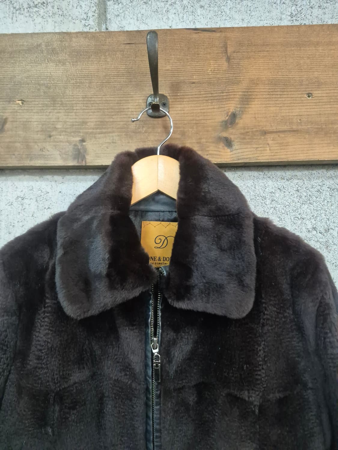 위즐 모피자켓 y2k 락시크 상품이미지2