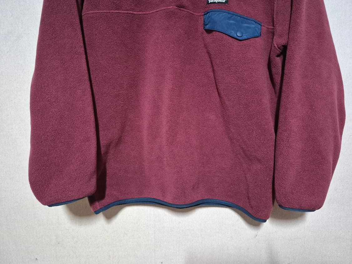 Patagonia synchilla 파타고니아 신칠라 버건디( M) 상품이미지5