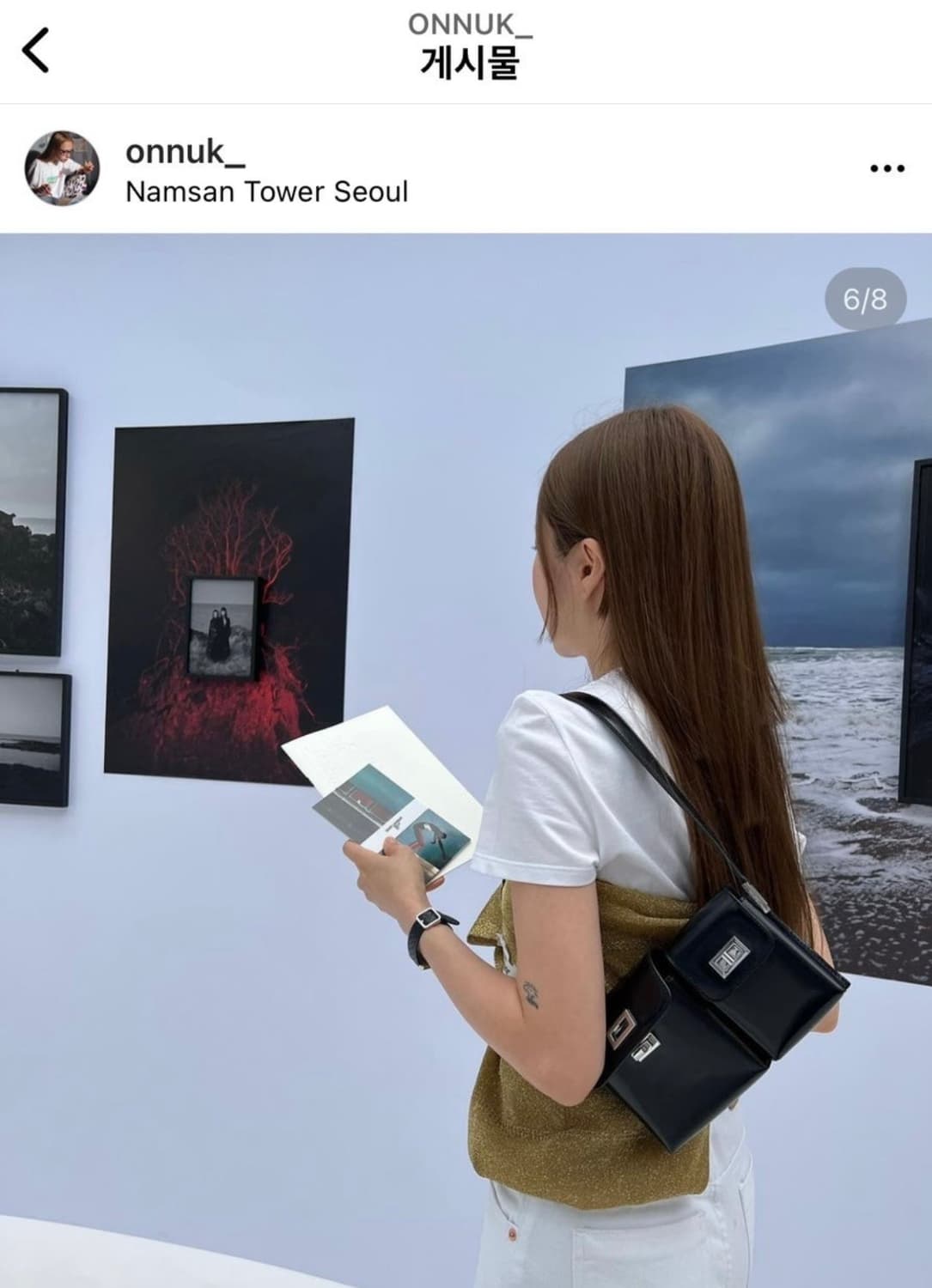 Byfar 바이파 빌리백 블랙 가죽 숄더백 토트백 상품이미지7