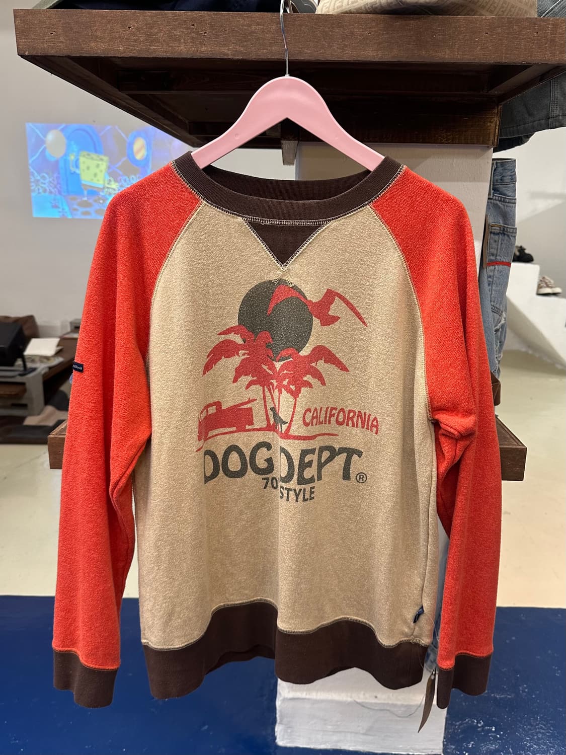 Dog dept 70s 스타일 맨투맨 상품이미지3