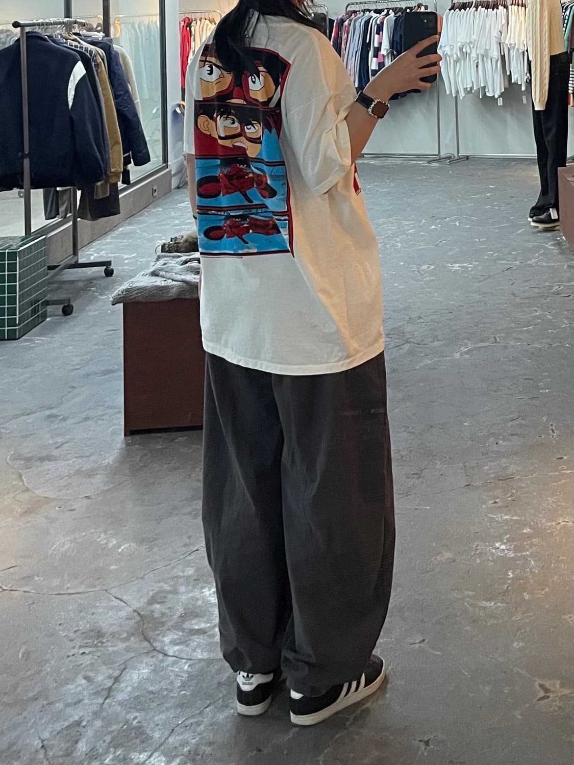 빈티지 아키라 프린팅 반팔 H807 상품이미지2