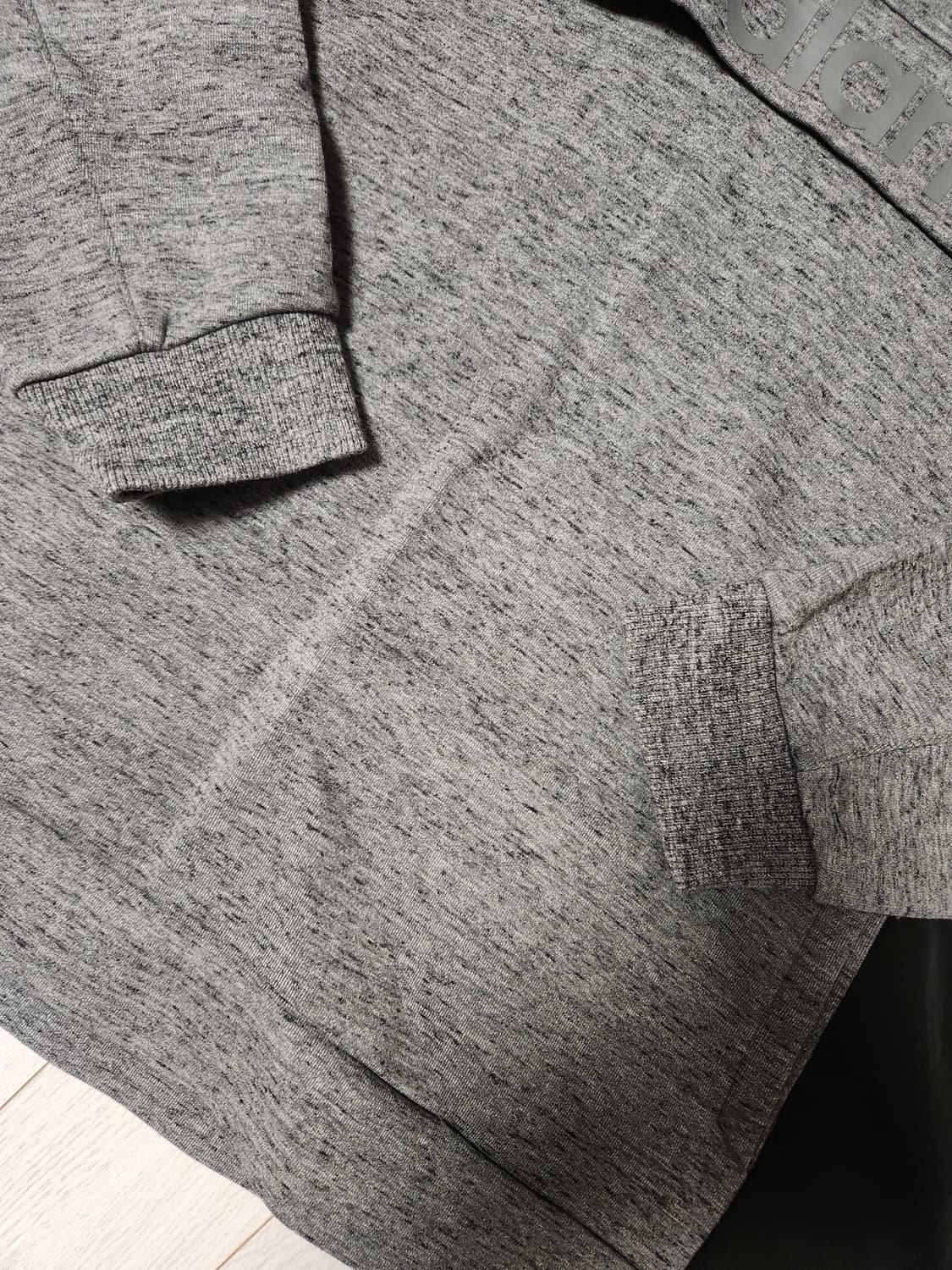 뉴발란스 아노락 변형 멜란지 쿼터집업 NBNC631033 사이즈XL 10 상품이미지4