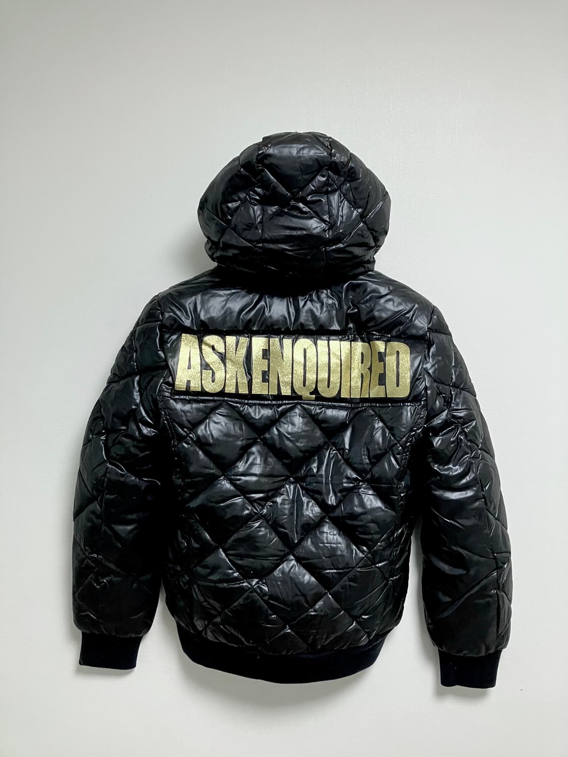 Ask y2k lettering padding 상품이미지5