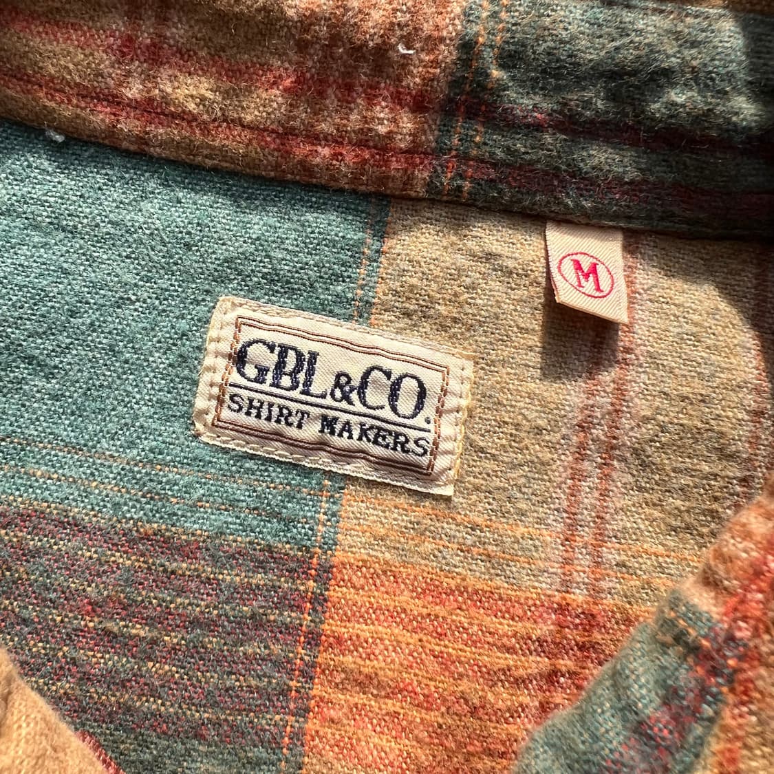 Gooseberry Lay & Co 플란넬 체크 풀오버 셔츠 상품이미지10