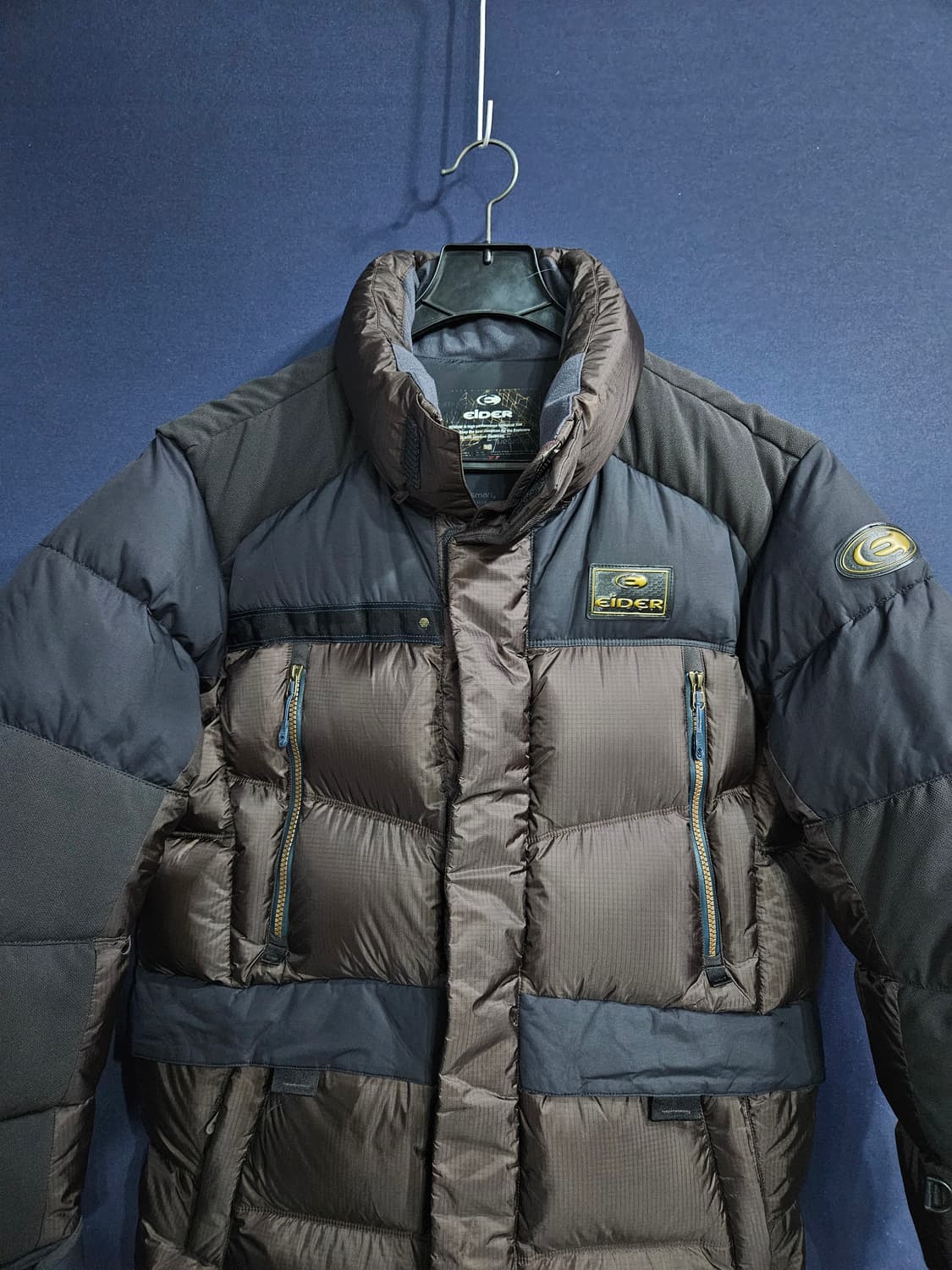 아이더 제니엄 800필 윈드스토퍼 투톤 남성 105 구스다운 대장급 패딩 상품이미지8