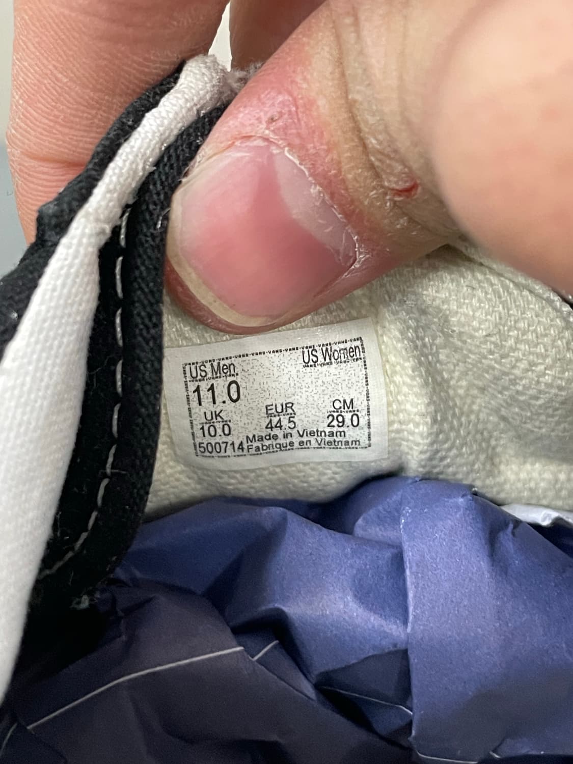 반스 올드스쿨 블랙 290 상품이미지9