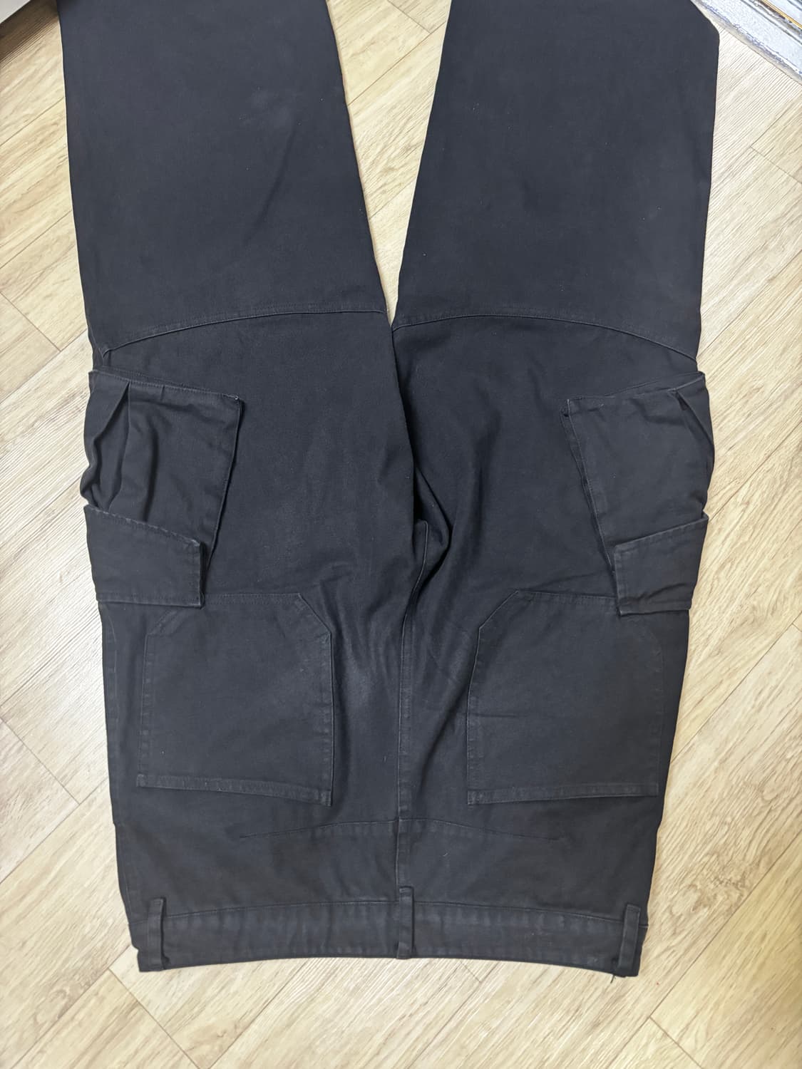 다이브인 무민서 베른카고팬츠 워시드블랙 상품이미지4