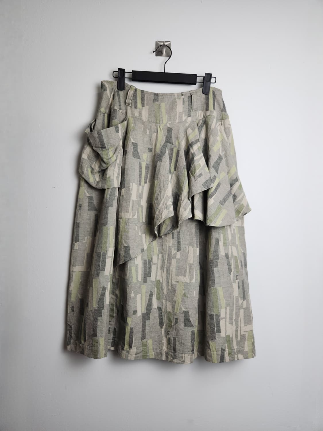 프릴 패턴 롱스커트 상품이미지7