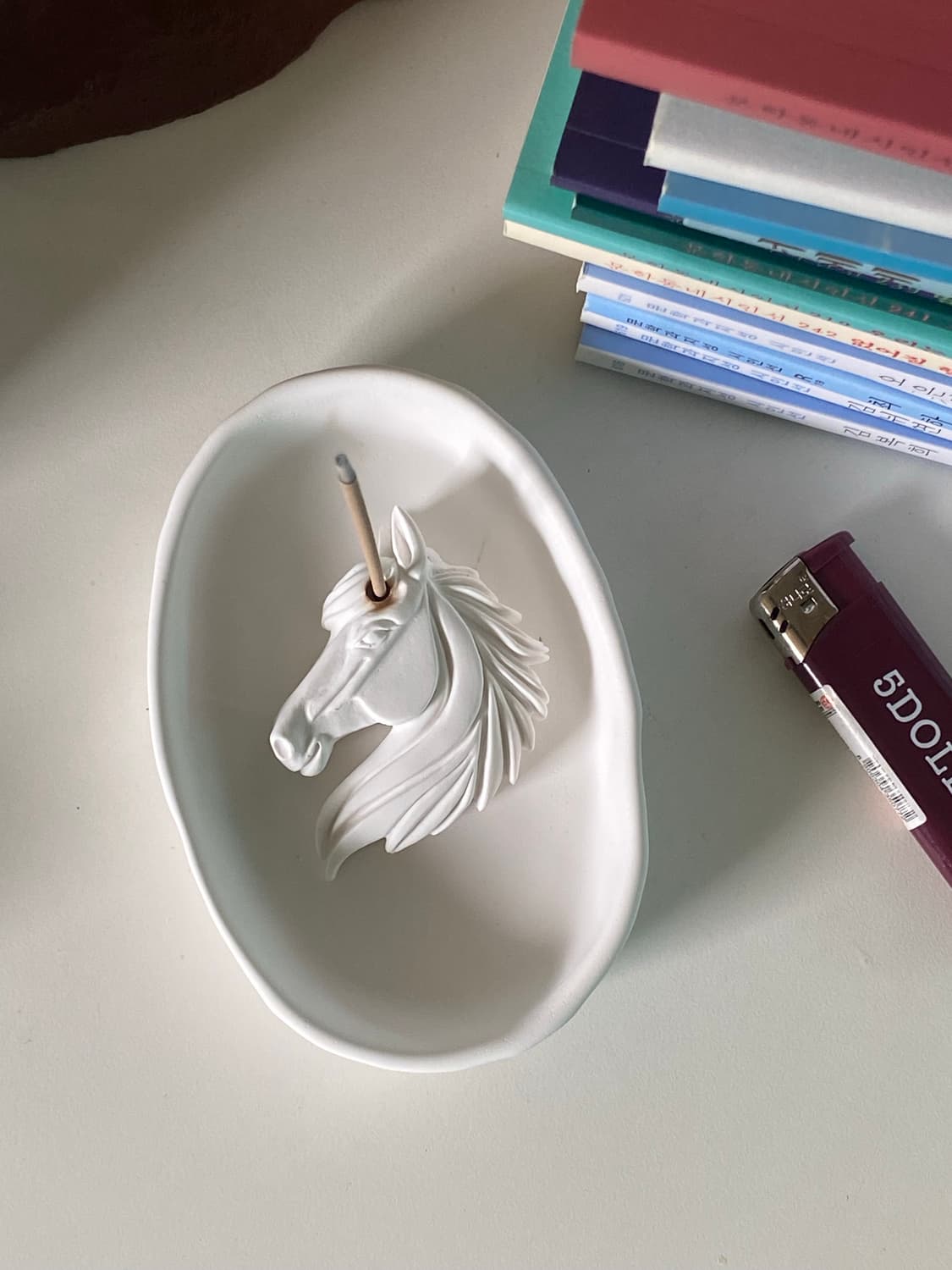 말 인센스홀더 + 트레이 세트 상품 상품이미지1