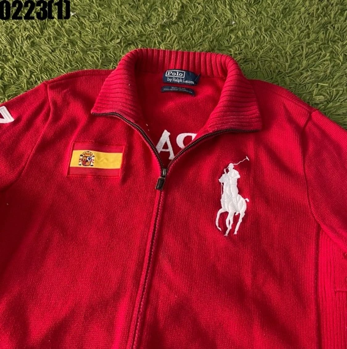 폴로 니트 집업 상품이미지2