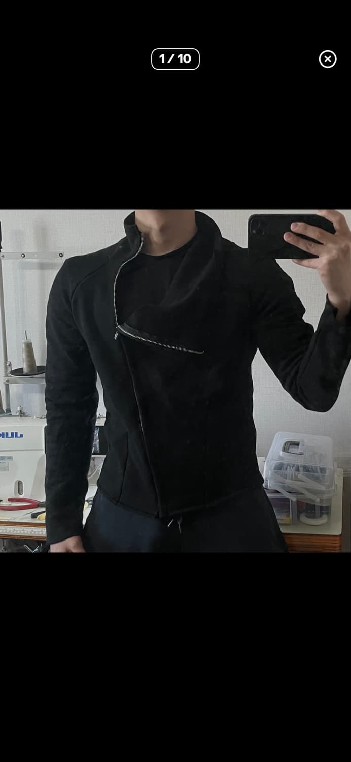 bias zipper sweat jacket (m size) 상품이미지1