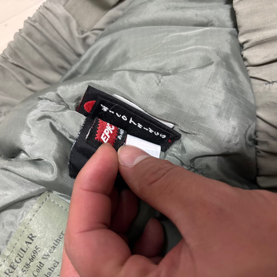 미군 오리지날 ecwcs 레벨7 팬츠 와일드띵스 프리마로프트 상품이미지6