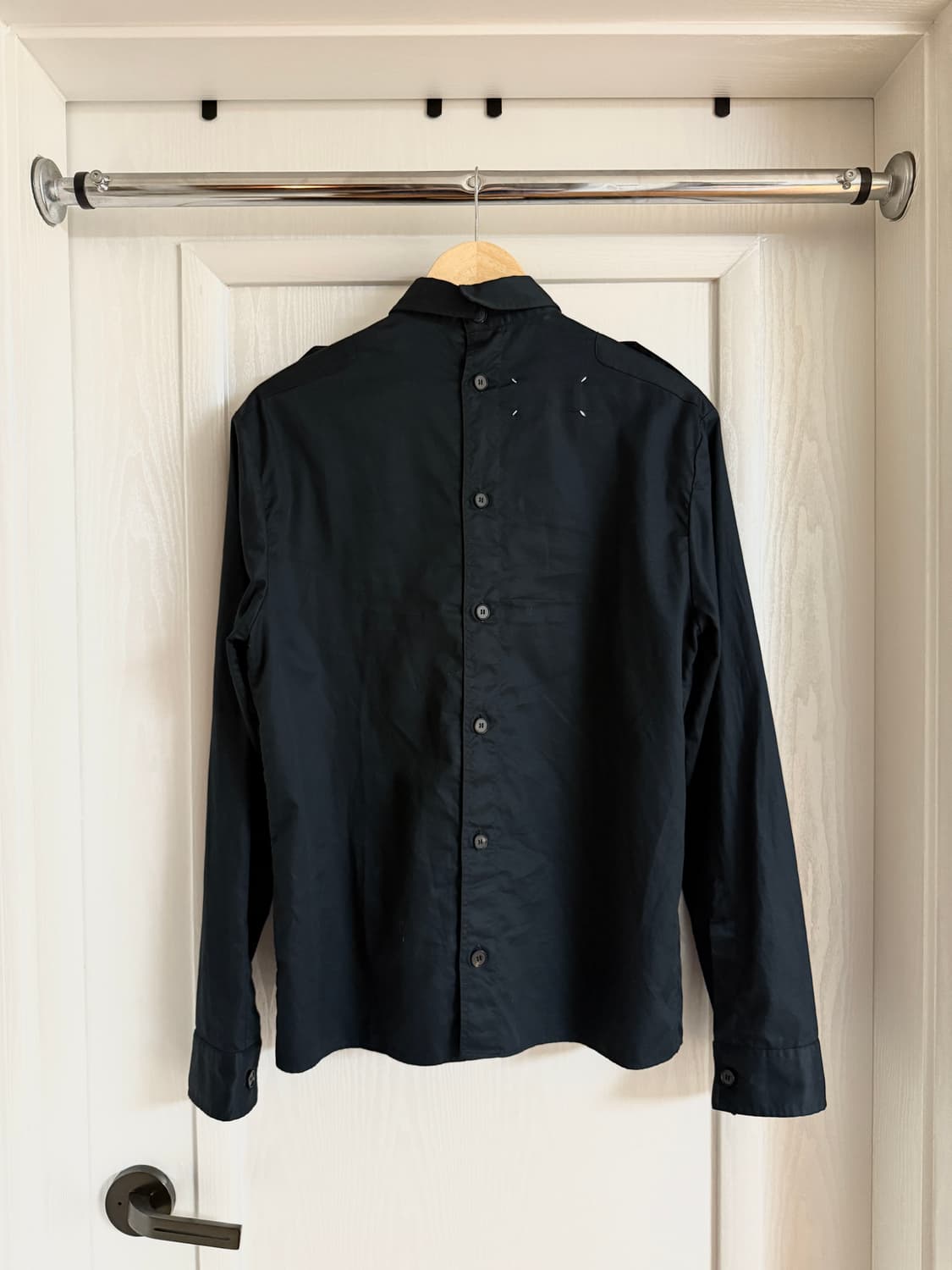 Military Shirt Dark Navy 상품이미지2