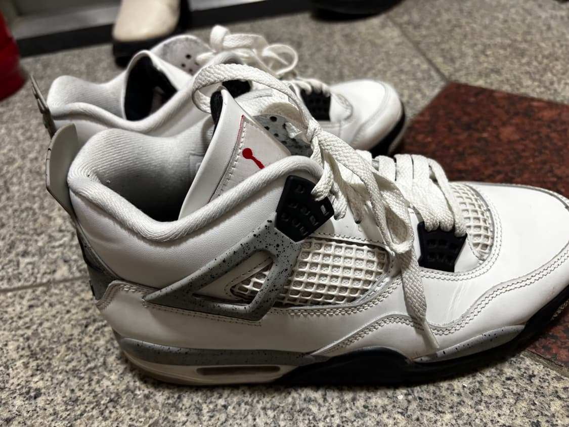 에어조던4 레트로OG 화이트270 팝니다. 상품이미지1