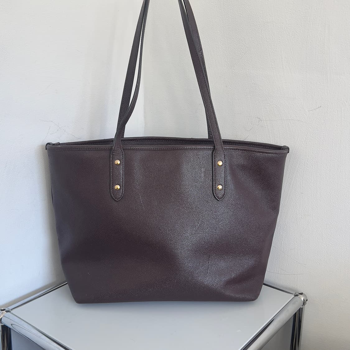 Coach leather tote bag 상품이미지3