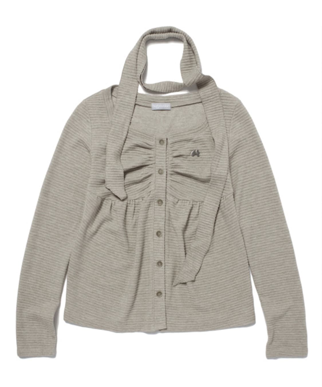 허그유어스킨 니트 베이비돌 가디건 브라운 상품이미지1