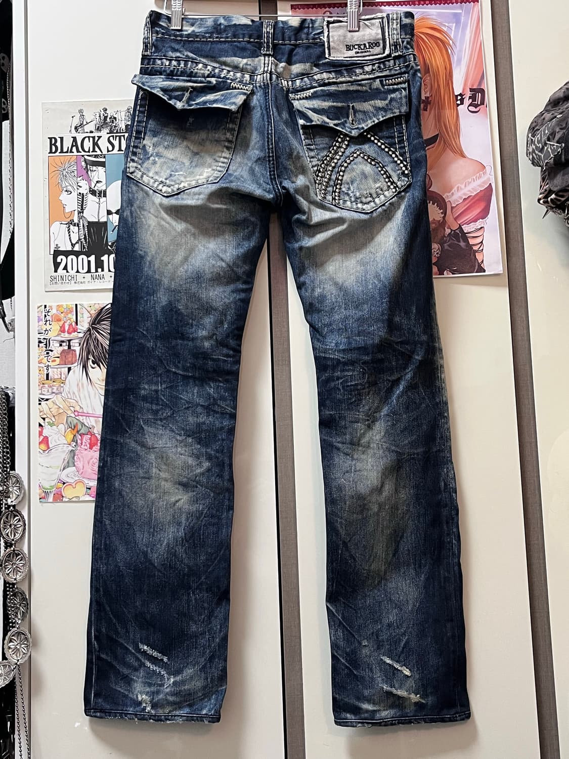 버커루 아이스 워싱 데님 디스트로이드 30 상품이미지1