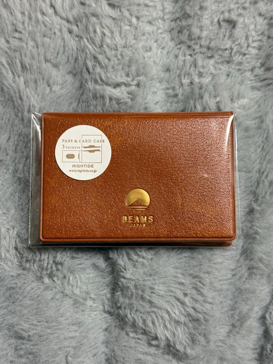 빔즈 하이타이드 스페셜 오더 패스 & 카드 케이스 브라운 상품이미지1