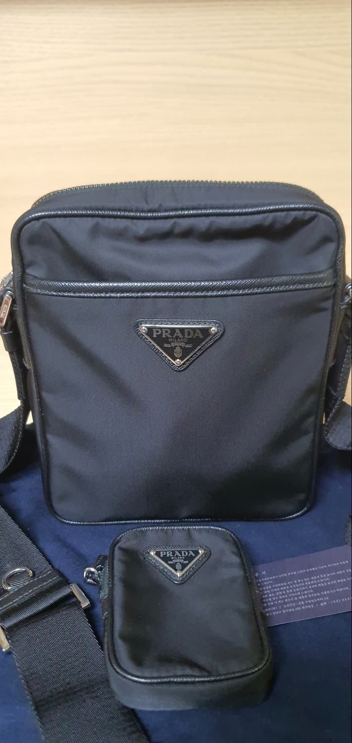 프라다 테수토 크로스백/메신저백 새상품급 정품(감정O) 상품이미지2