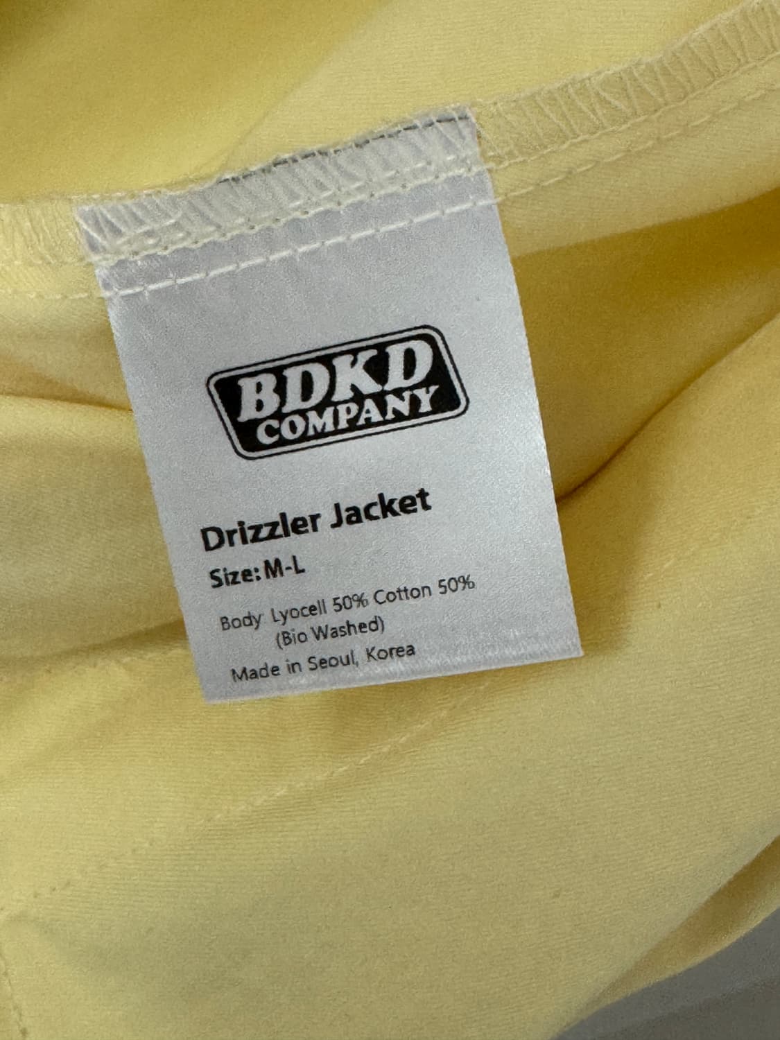 비얼디드키드 드리즐러 자켓(새상품) 상품이미지4