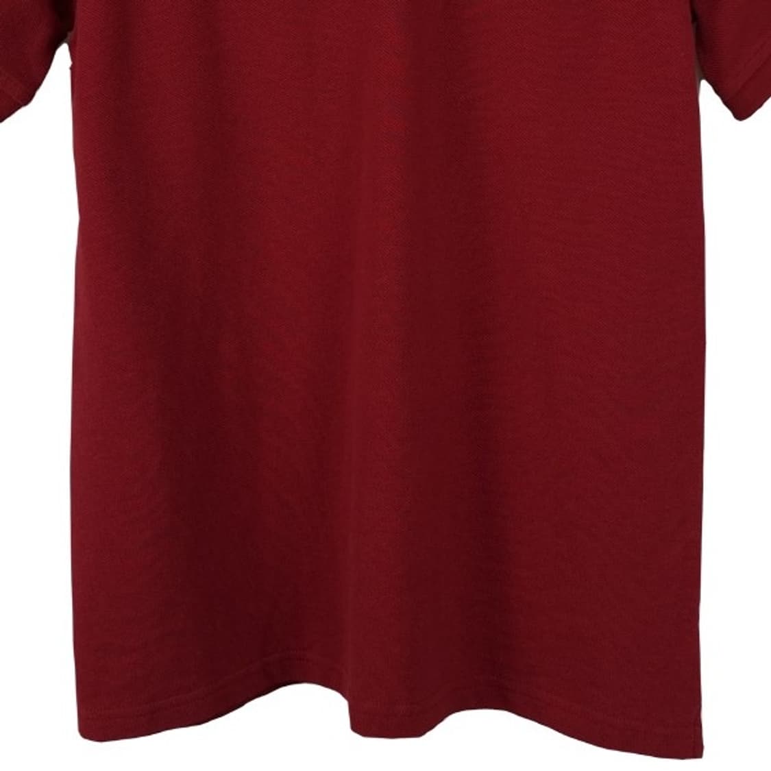 [타미힐피거] (새상품) 로고 자수 카라티 버건디 M20182 상품이미지5