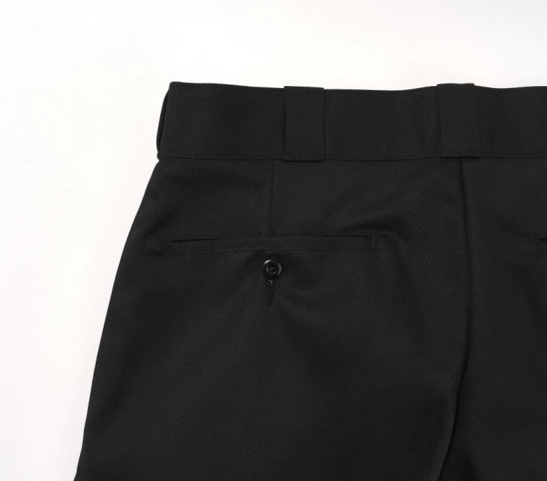 디키즈 루즈 핏 더블니 워크 팬츠 블랙 상품이미지5