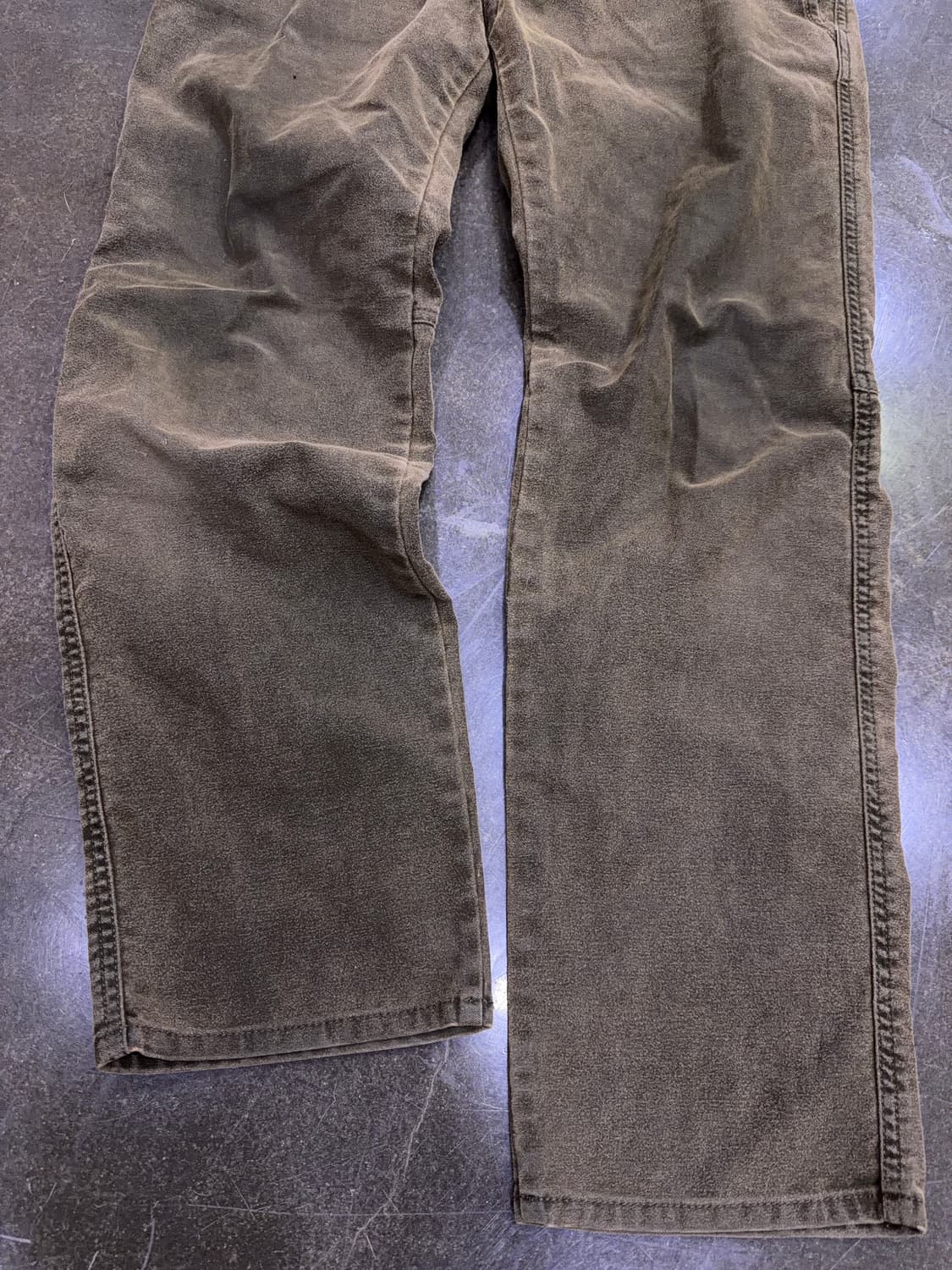 시리즈 빈티지 워싱 피그먼트 스트레이트 팬츠 86 사이즈 34 상품이미지5