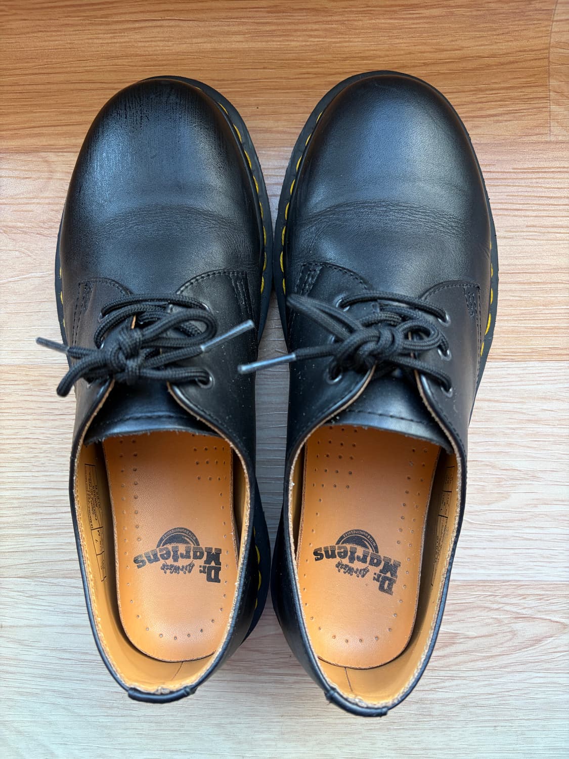 닥터마틴1461 3홀 블랙 250사이즈 상품이미지1