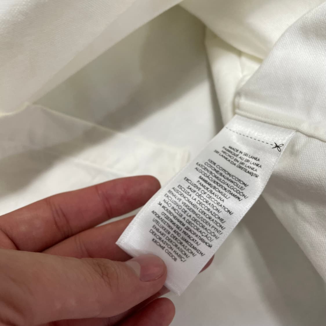 폴로 새상품 옥스포드 화이트 셔츠 상품이미지4