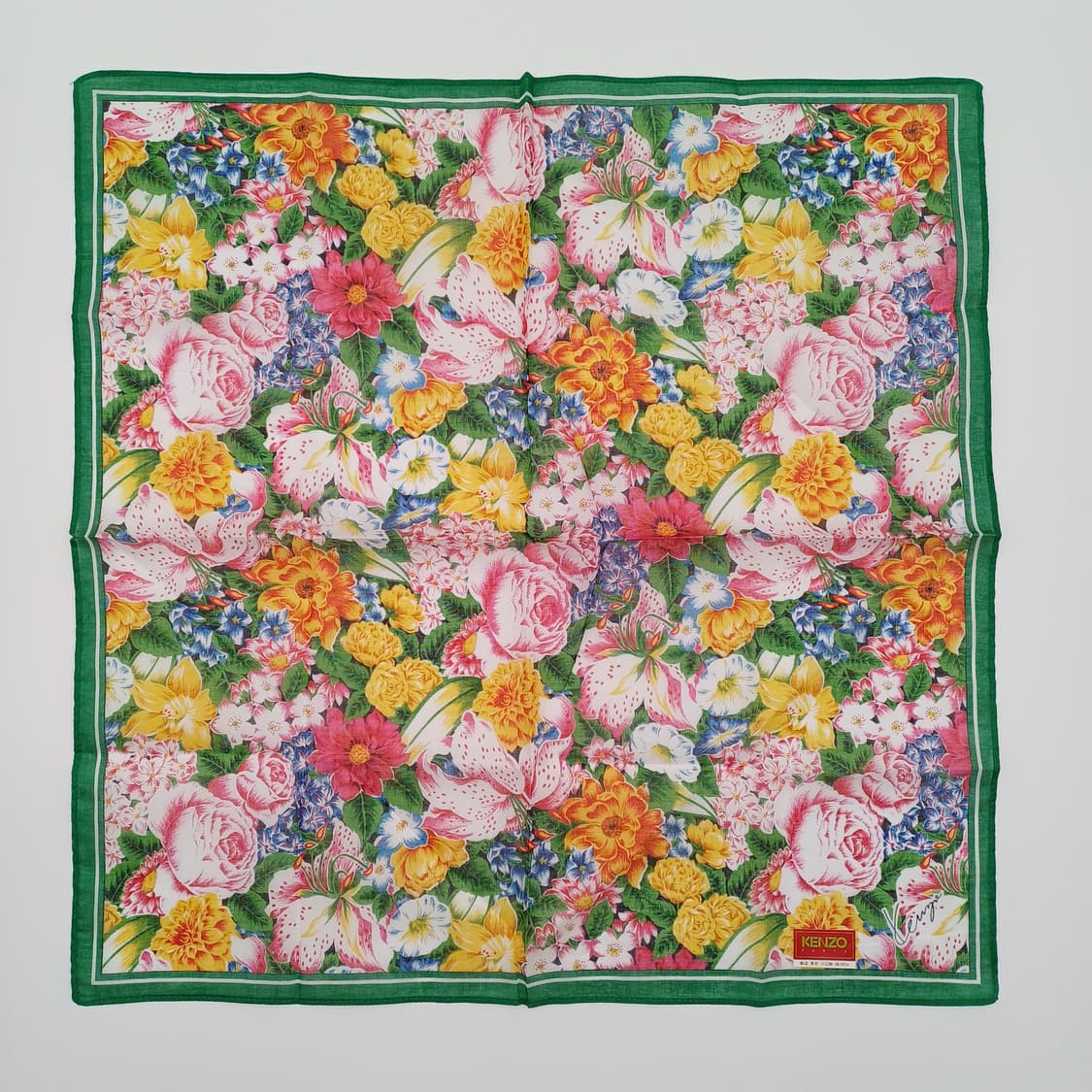 KENZO 겐조 손수건 스카프 [BFS7491_0416-50] 상품이미지4