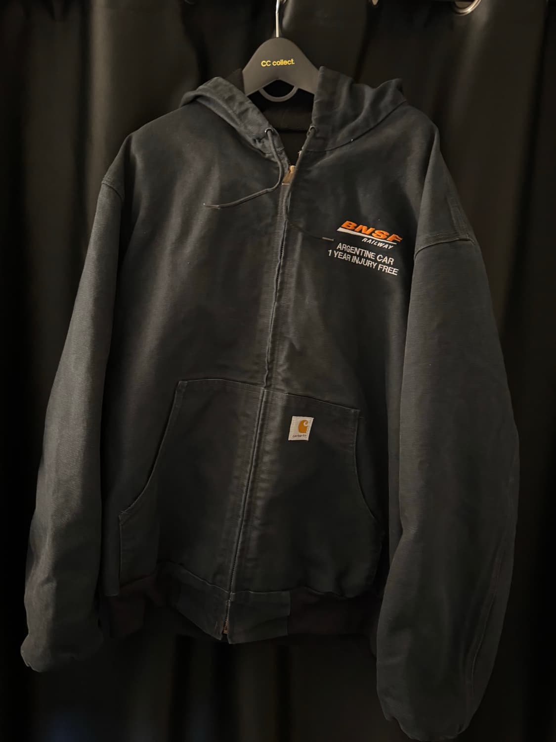 칼하트 워크자켓 블랙 상품이미지1