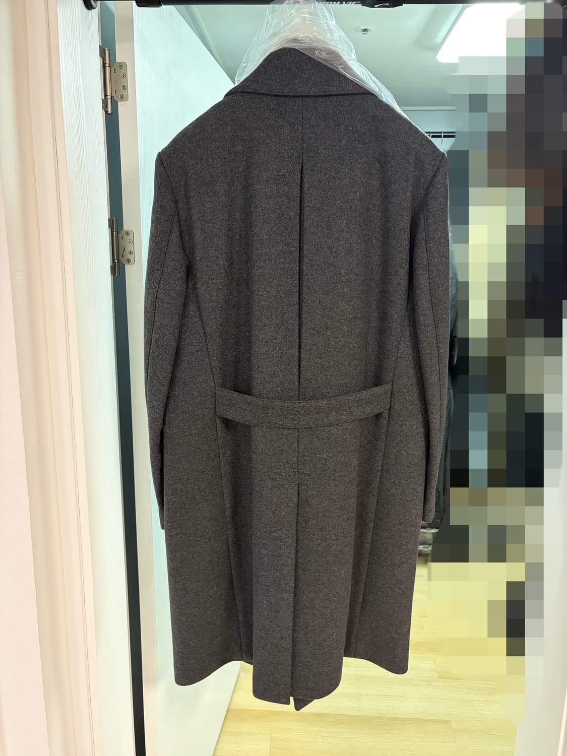 르메르 19FW 더블 브레스티드 울 코트 / 48 / 차콜 상품이미지2