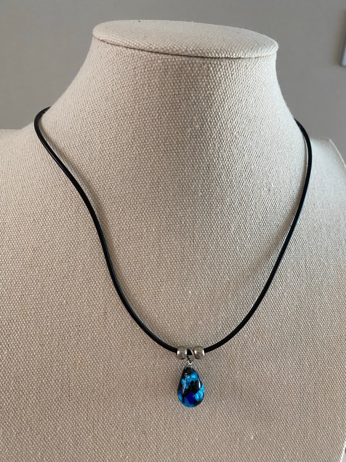 빈티지 글라스 팬던트 목걸이 상품이미지5