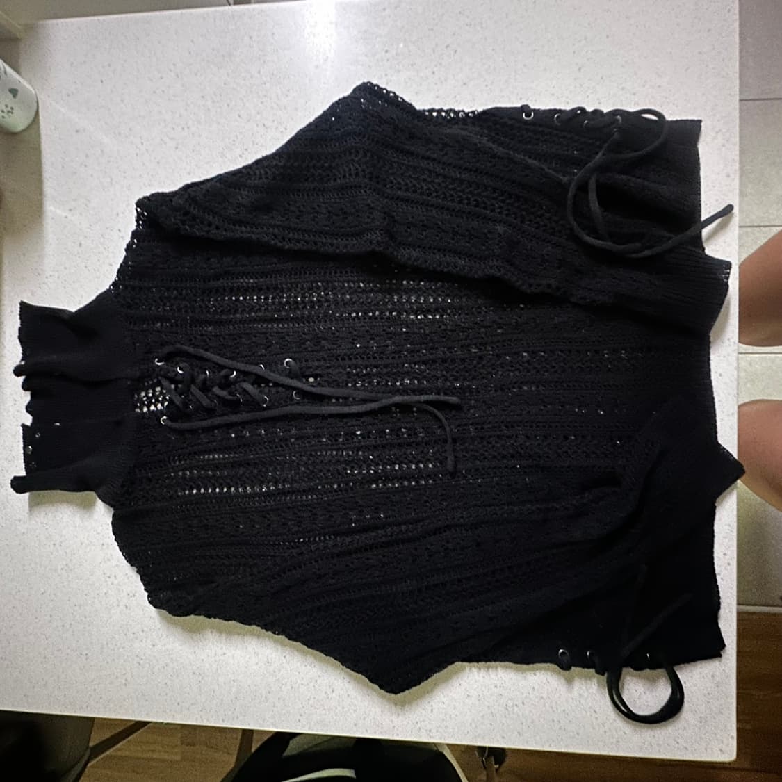 gakihara net knit 그물 니트 상품이미지1